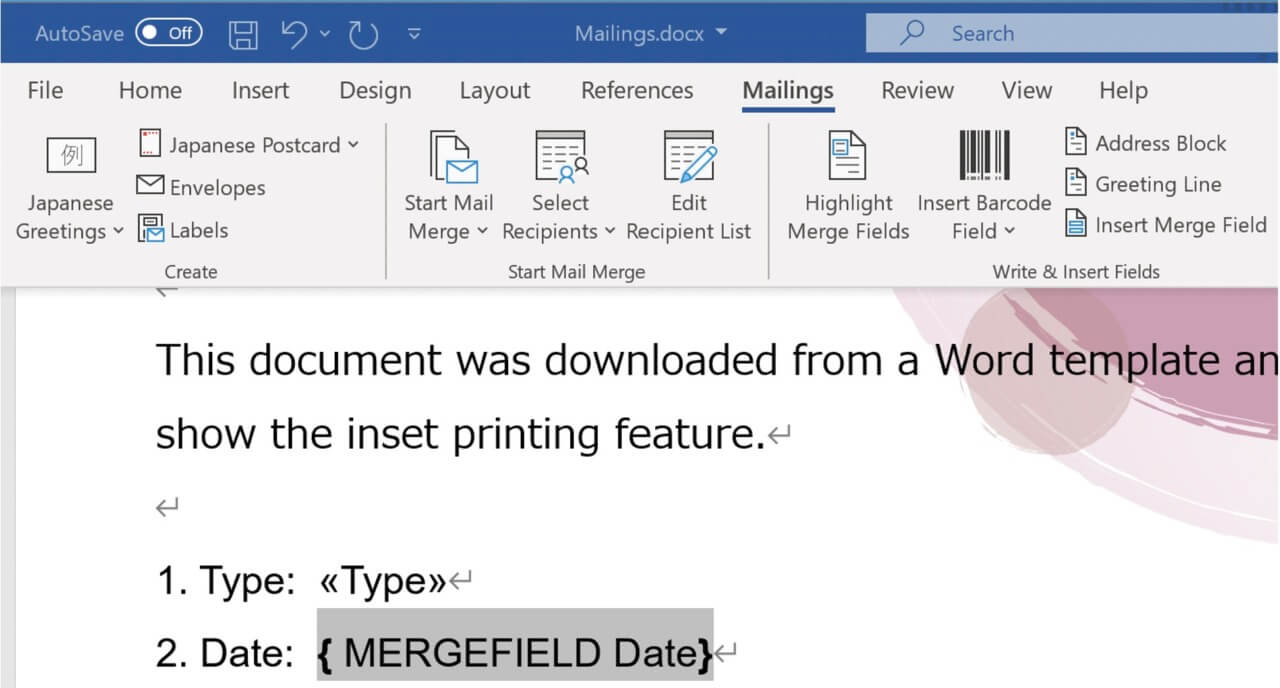 How To Format A Date To Uppercase Month In Mail Merge